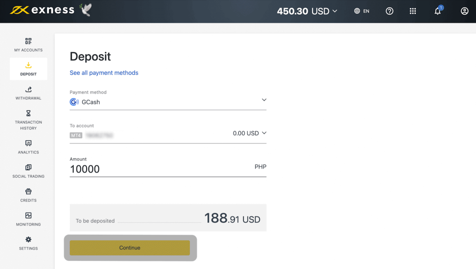 Exness Menyetor dan Menarik Uang di Filipina Exness Menyetor dan Menarik Uang di Filipina