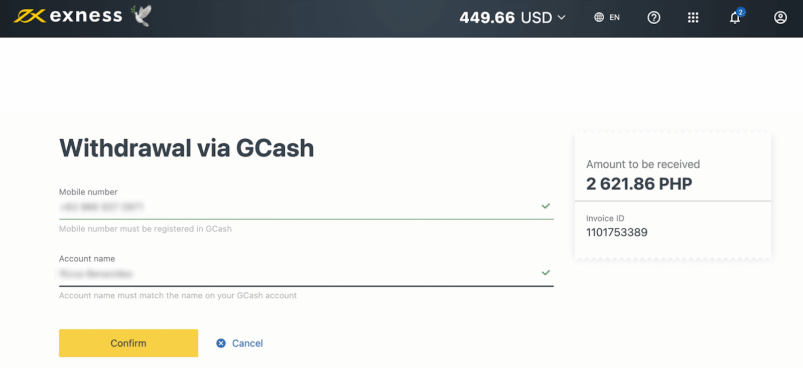Exness Menyetor dan Menarik Uang di Filipina Exness Menyetor dan Menarik Uang di Filipina
