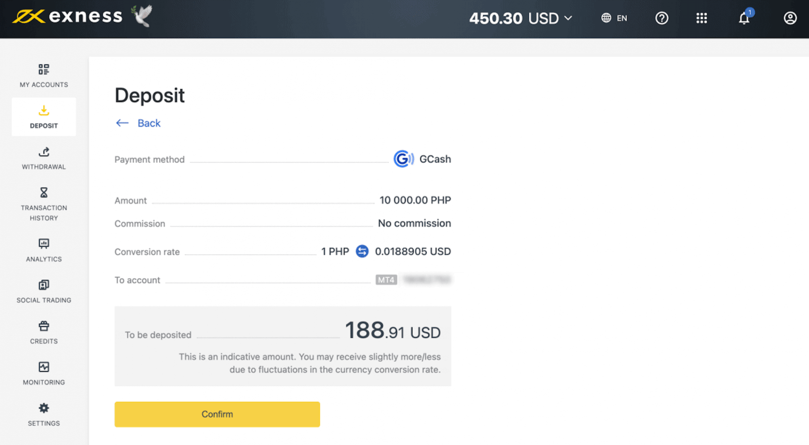 Exness Menyetor dan Menarik Uang di Filipina Exness Menyetor dan Menarik Uang di Filipina
