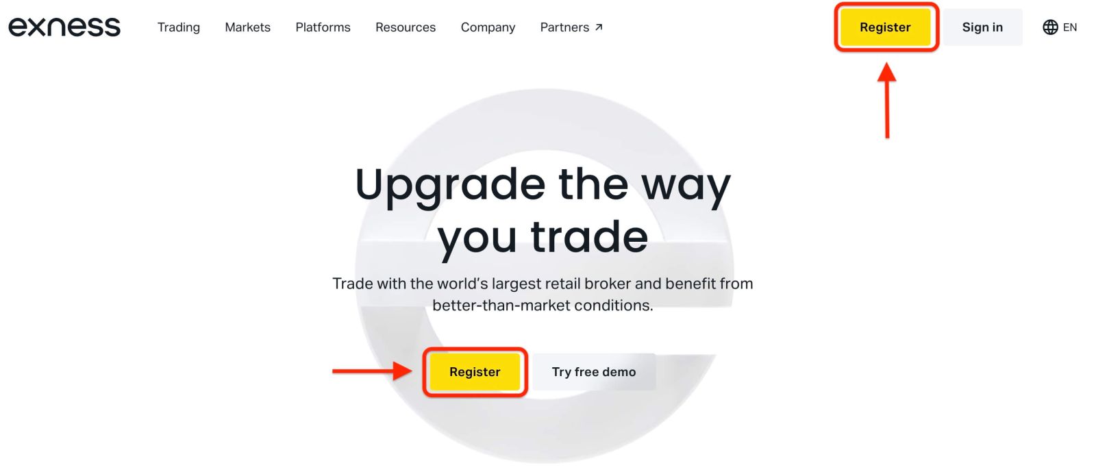 Exness Registration 2026: نحوه باز کردن یک حساب Exness و ثبت نام