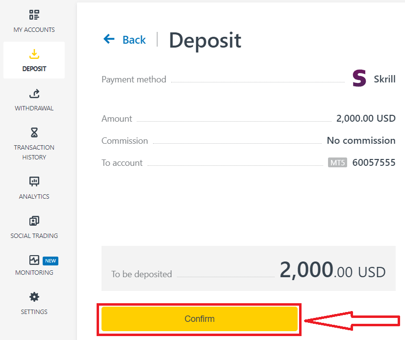 Cách đăng nhập và gửi tiền trên Exness Cách đăng nhập và gửi tiền trên Exness