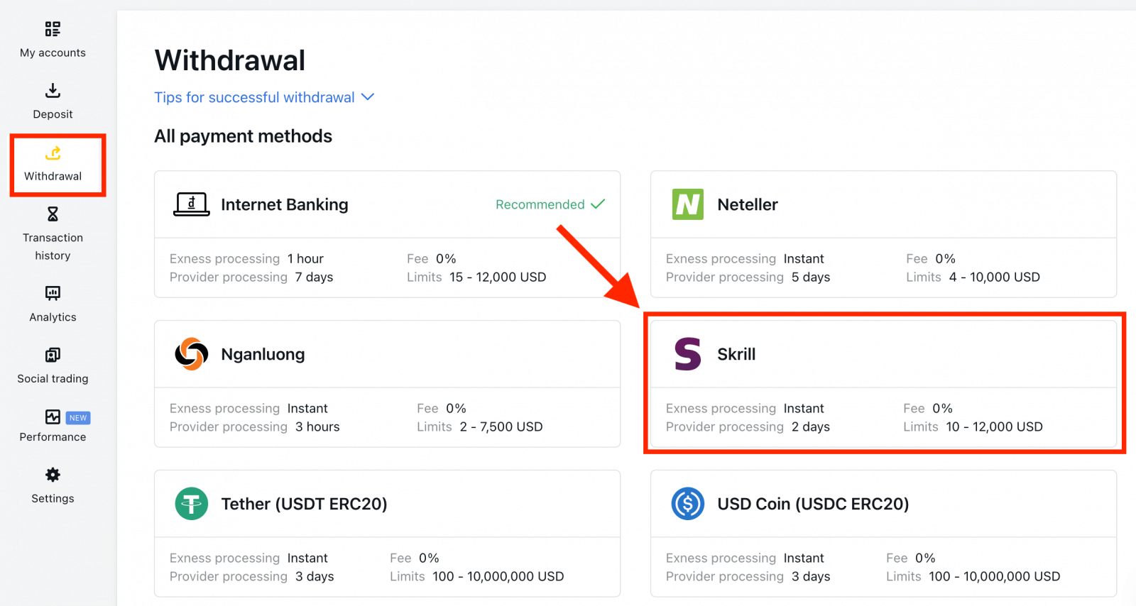 How to Sign in and Withdraw Money from Exness How to Sign in and Withdraw Money from Exness