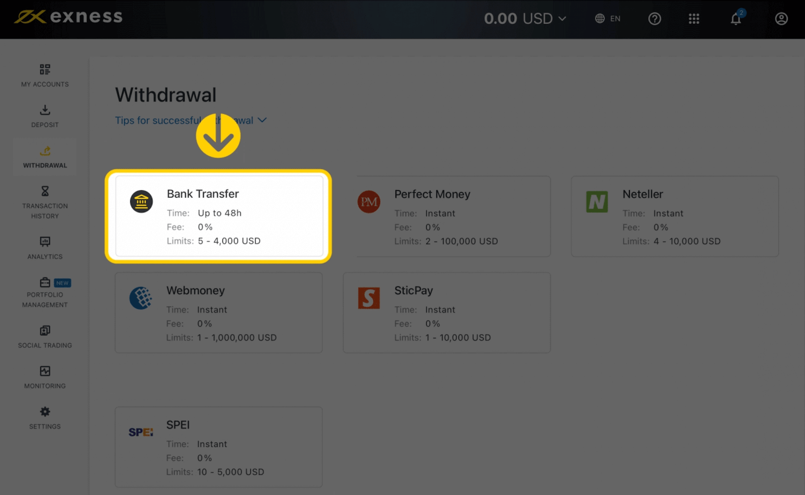 Como negociar Forex e sacar dinheiro no Exness Como negociar Forex e sacar dinheiro no Exness