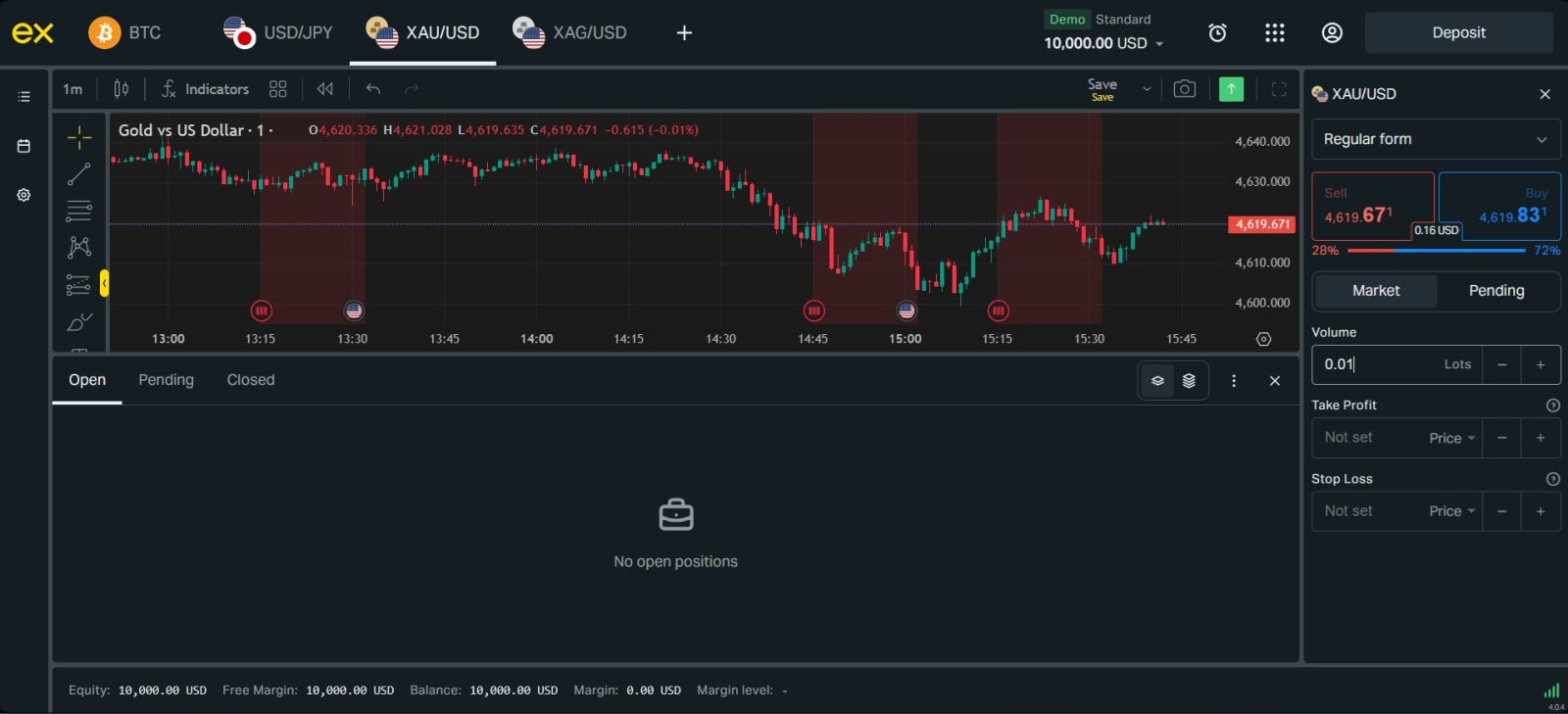 Hoe om te handel op Exness in 2026: Stap-vir-stap-gids vir beginners